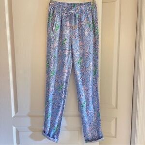 Lilly Pulitzer Taron Pant The Turtle Package Size XXS